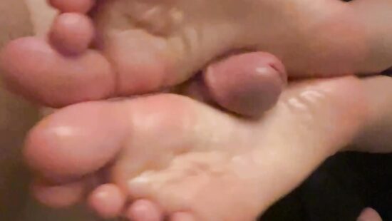 footjob at home