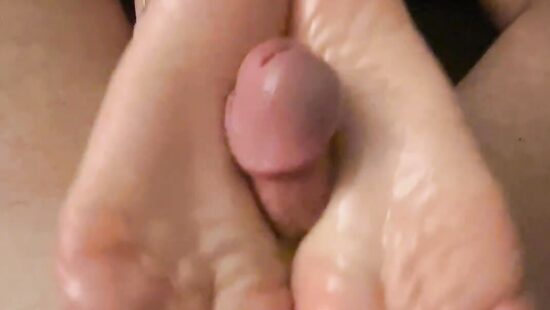 footjob at home